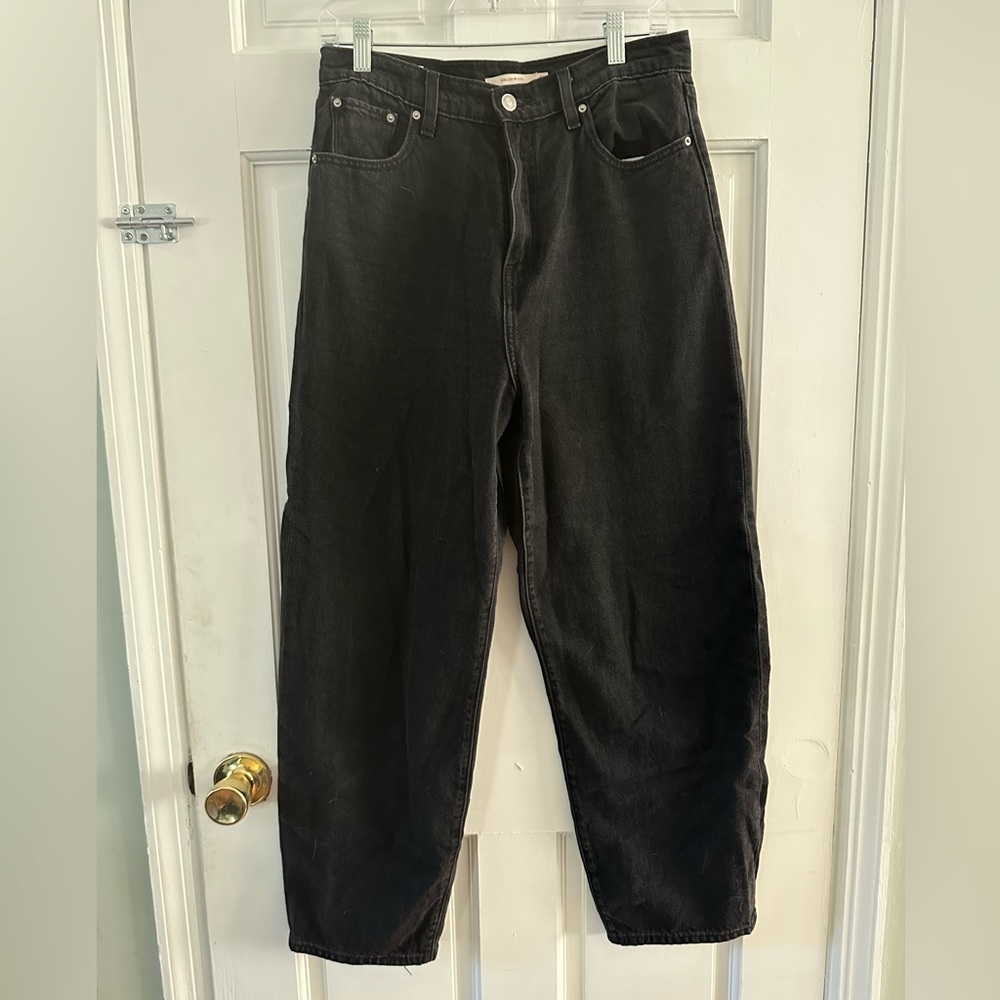 Levi’s Balloon Leg Jeans Black Women 28